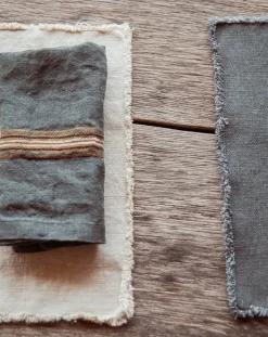 Libeco Linge De Table|Linge De Table, Sets De Table-Kea napkin Gris anthracite