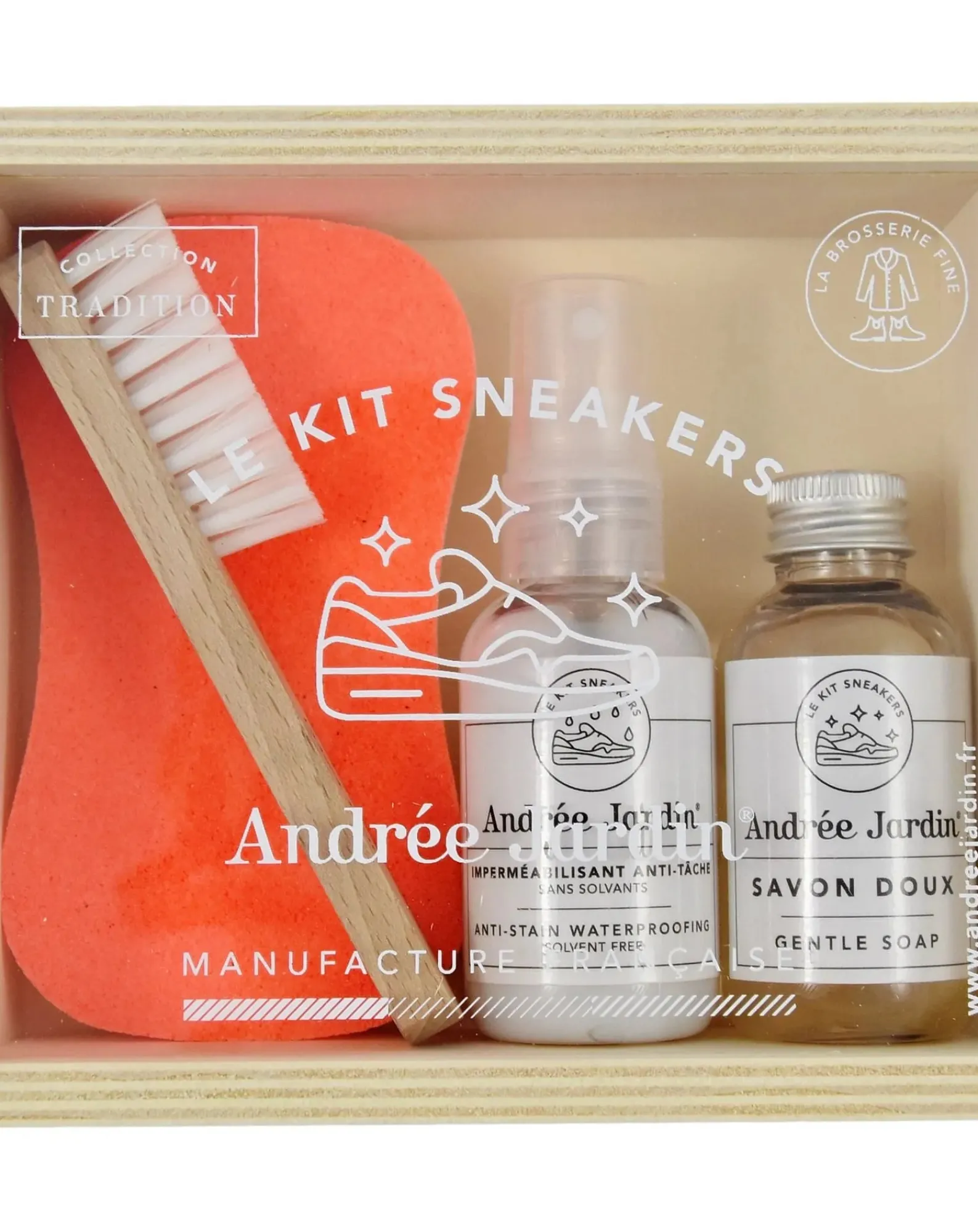 Andrée Jardin Nettoyage, Entretien-Kit nettoyage et entretien sneakers Multicolore