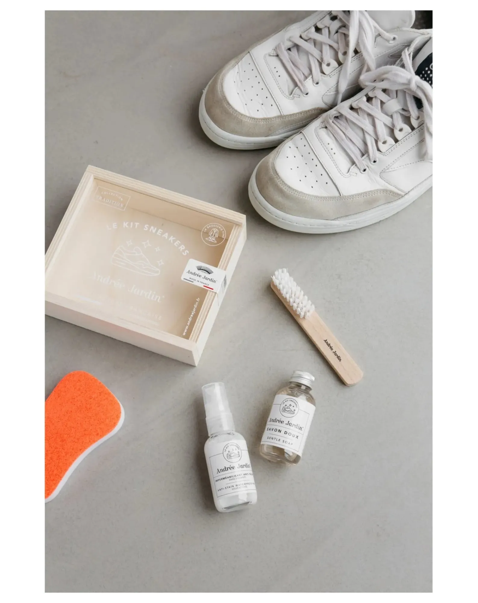 Andrée Jardin Nettoyage, Entretien-Kit nettoyage et entretien sneakers Multicolore