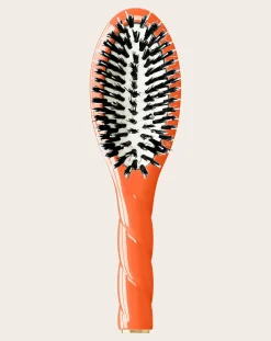 La Bonne Brosse Brosses, Peignes|Soins Des Cheveux-La Petite Brosse Seventies N°02 Orange
