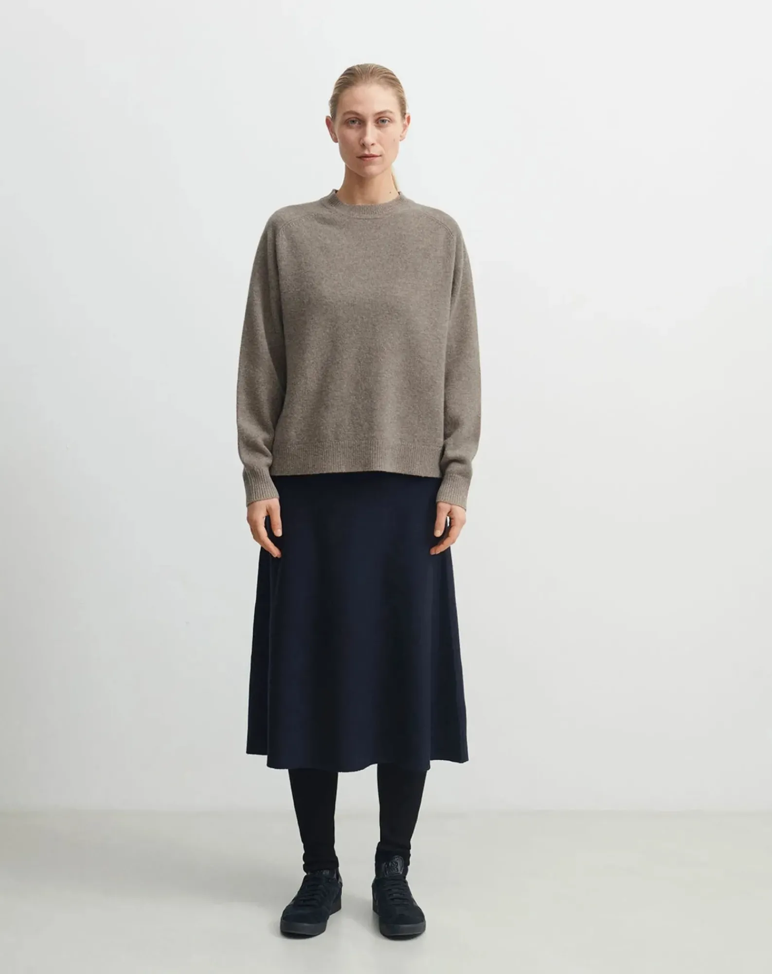 FUB Pulls, Gilets-Lambswool Sweater - Women's Collection Beige