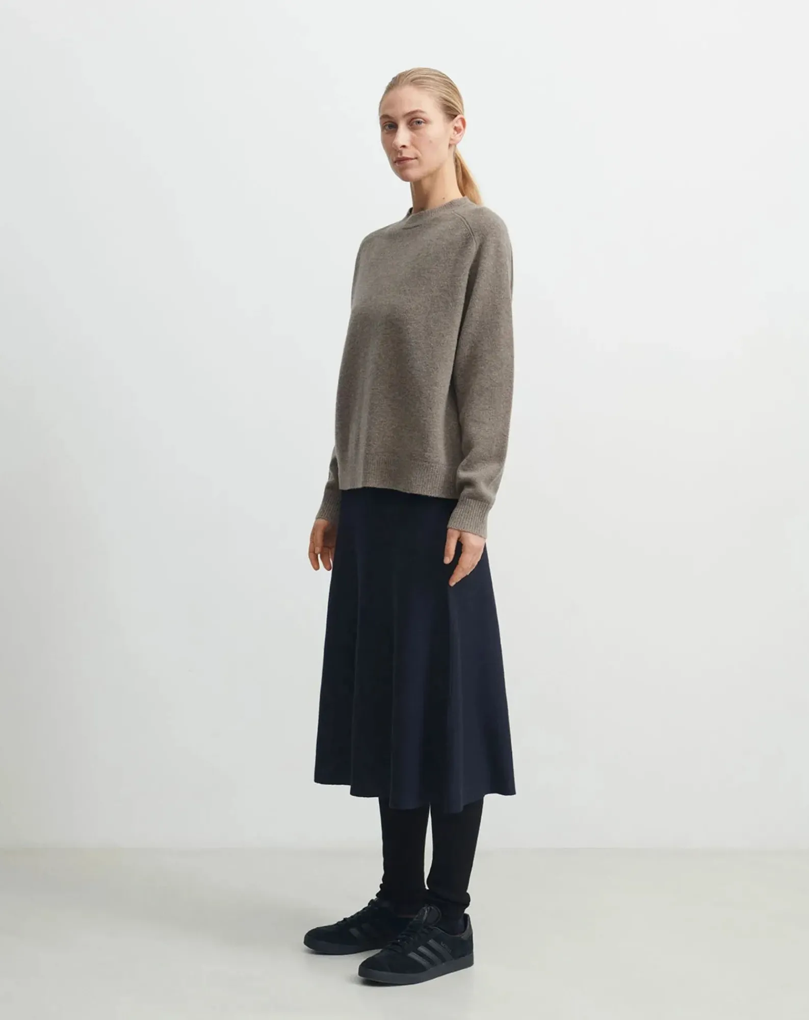 FUB Pulls, Gilets-Lambswool Sweater - Women's Collection Beige