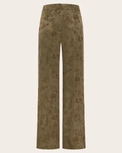 Momoni Pantalons, Jeans-Lanzarote Bis pants Vert kaki