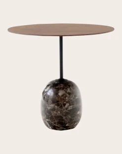 & Tradition Tables, Bureaux-Lato LN9 Coffee Table, Walnut Top Noyer