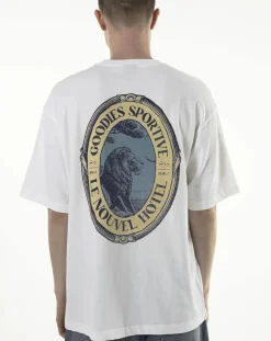 Goodies Sportive Tee-Shirts, Polos-Le Nouvel Hôtel T-shirt in organic cotton Blanc