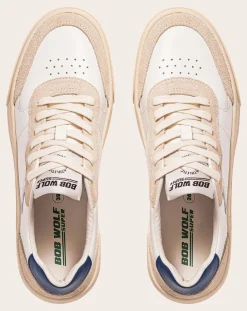 Bob Wolf Baskets-Legacy '76 Leather and Suede Sneakers Sable