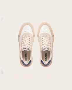 Bob Wolf Baskets-Legacy '76 Leather and Suede Sneakers Sable