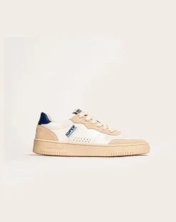 Bob Wolf Baskets-Legacy '76 Leather and Suede Sneakers Sable