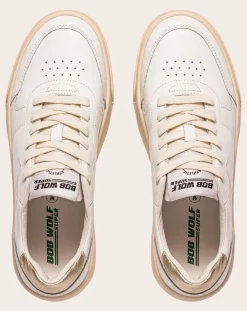 Bob Wolf Baskets-Legacy '76 Leather Sneakers Doré