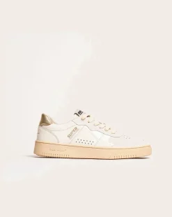 Bob Wolf Baskets-Legacy '76 Leather Sneakers Doré