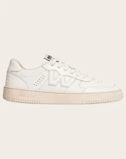 Bob Wolf Baskets-Legacy Leather Sneakers Blanc