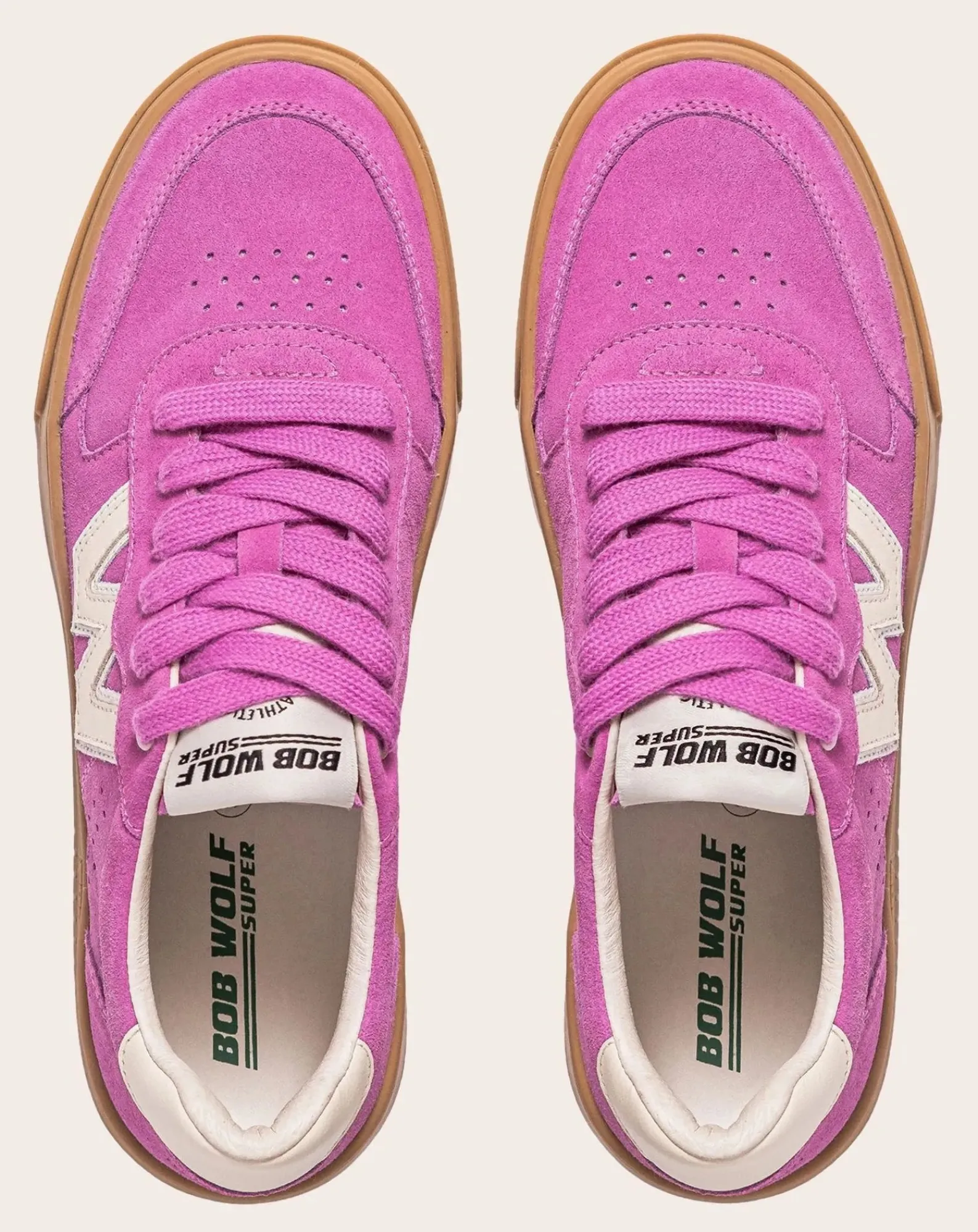 Bob Wolf Baskets-Legacy Suede sneakers Violet