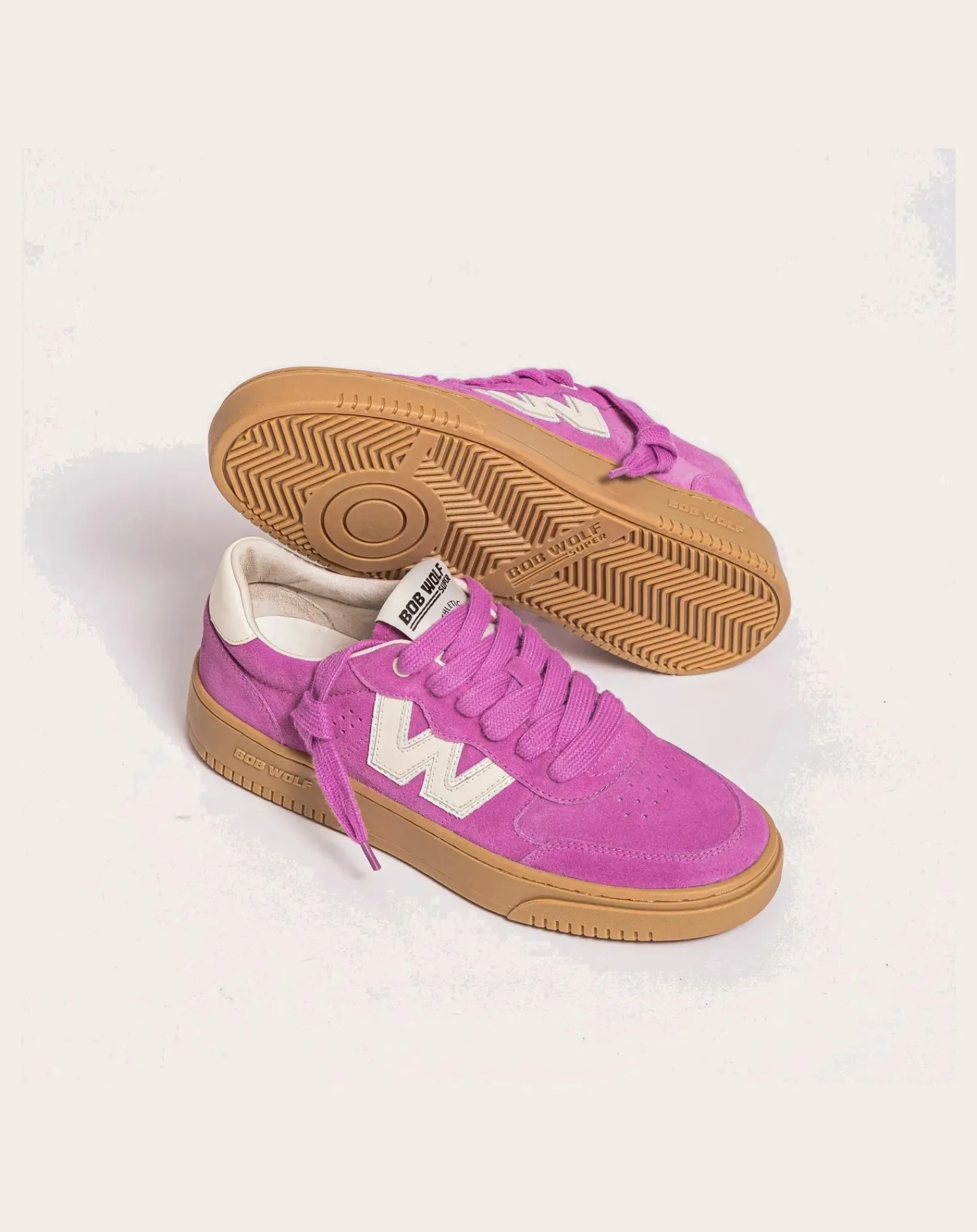 Bob Wolf Baskets-Legacy Suede sneakers Violet