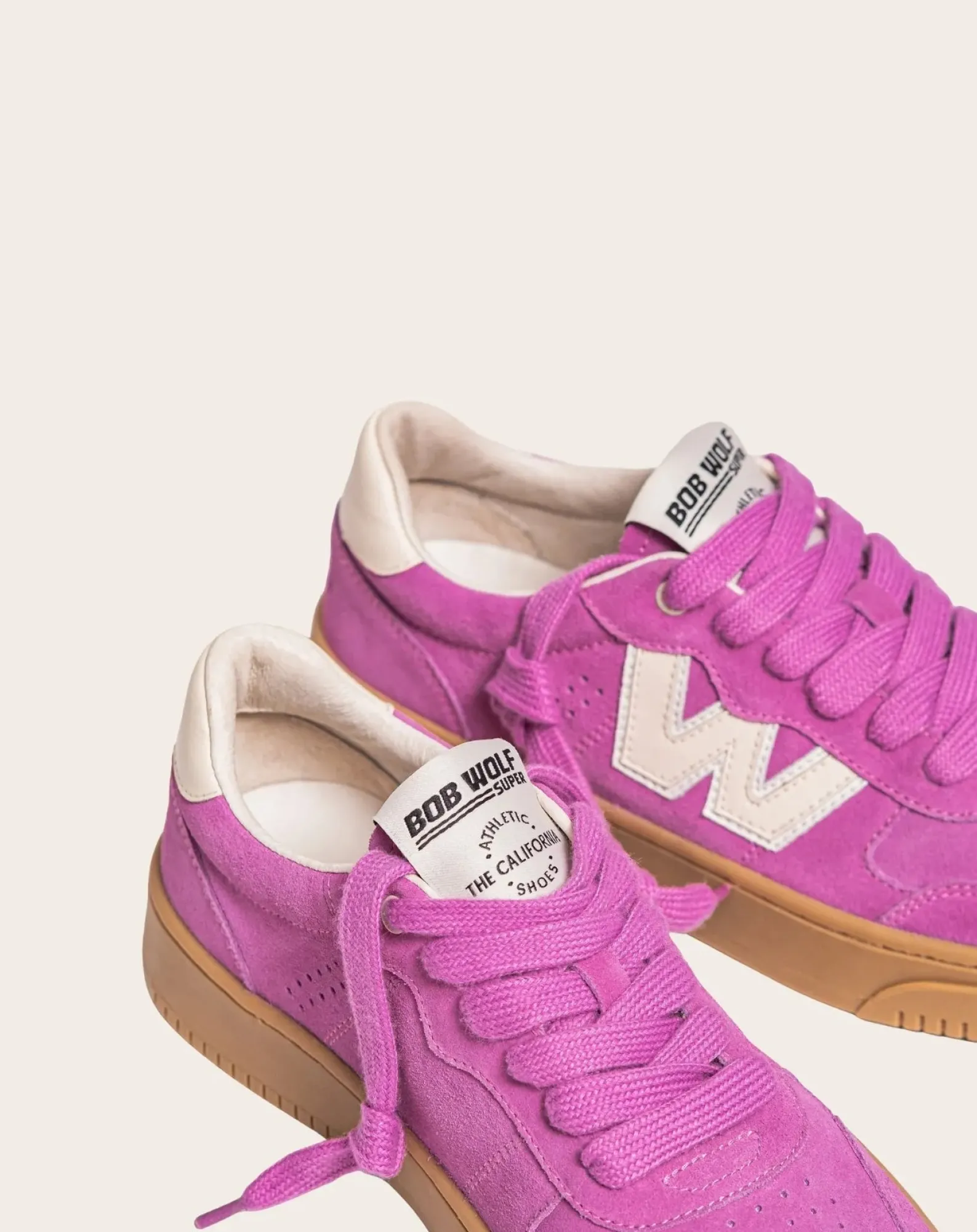 Bob Wolf Baskets-Legacy Suede sneakers Violet