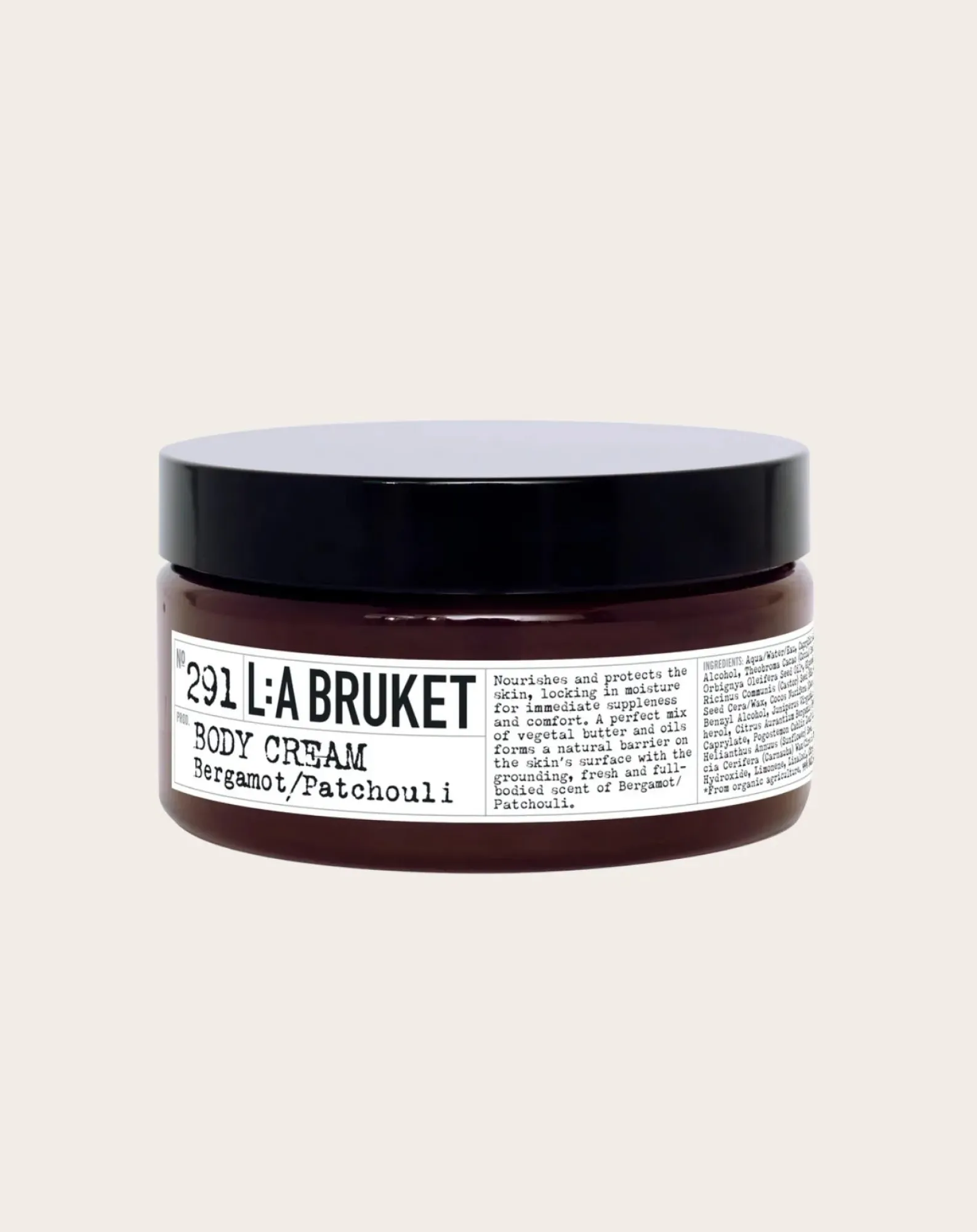 L:A BRUKET Soins Du Corps|Soins Du Corps-Lemongrass Body Cream 291 - 200ml Non teinté