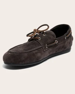 Odare Derbies, Mocassins-Leo Sensory Boat Shoes Charbon