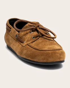 Odare Derbies, Mocassins-Leo Sensory Boat Shoes Camel