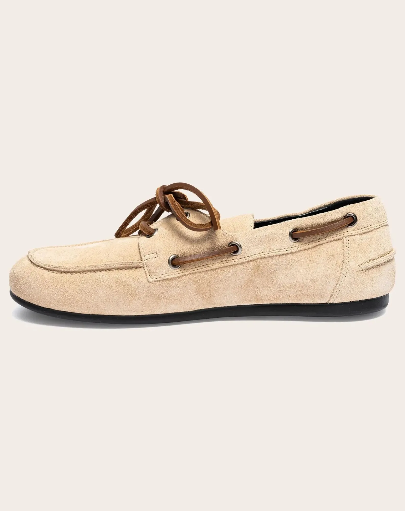 Odare Derbies, Mocassins-Leo Sensory Boat Shoes Beige