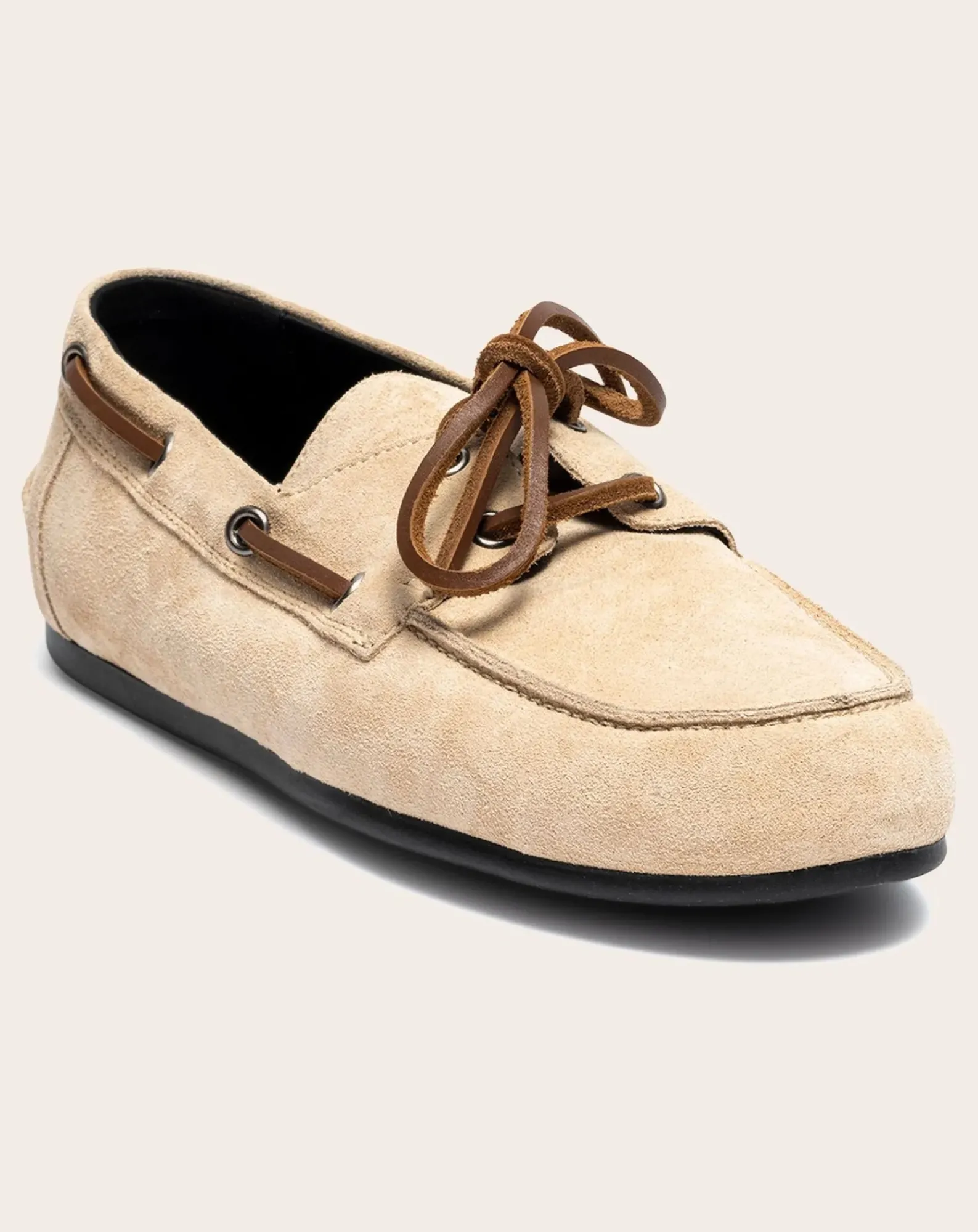 Odare Derbies, Mocassins-Leo Sensory Boat Shoes Beige