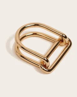 Mayrena Bagues-L'Insolite gold-plated ring Doré