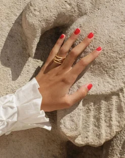 Mayrena Bagues-L'Intégrale gold-plated ring Doré