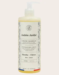 Andrée Jardin Nettoyage, Entretien-Liquide vaisselle Menthe Citron - 500 ml Non teinté