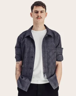 Parages Vestes, Manteaux-Lisburn Cotton Overshirt Gris