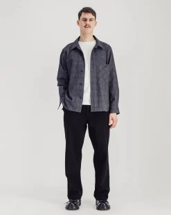 Parages Vestes, Manteaux-Lisburn Cotton Overshirt Gris