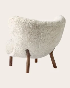 & Tradition Fauteuils, Canapés-Little Petra VB1 Lounge Chair Ecru