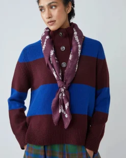 Moismont Echarpes, Foulards-London Scarf N°797 Wool Mûre