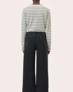 Closed Pantalons, Jeans-Loose cotton Nikka jeans Gris foncé