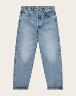 Edwin Pantalons, Jeans-Loose Fit Cotton Jeans Bleu délavé