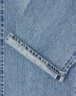Edwin Pantalons, Jeans-Loose Fit Cotton Jeans Bleu délavé