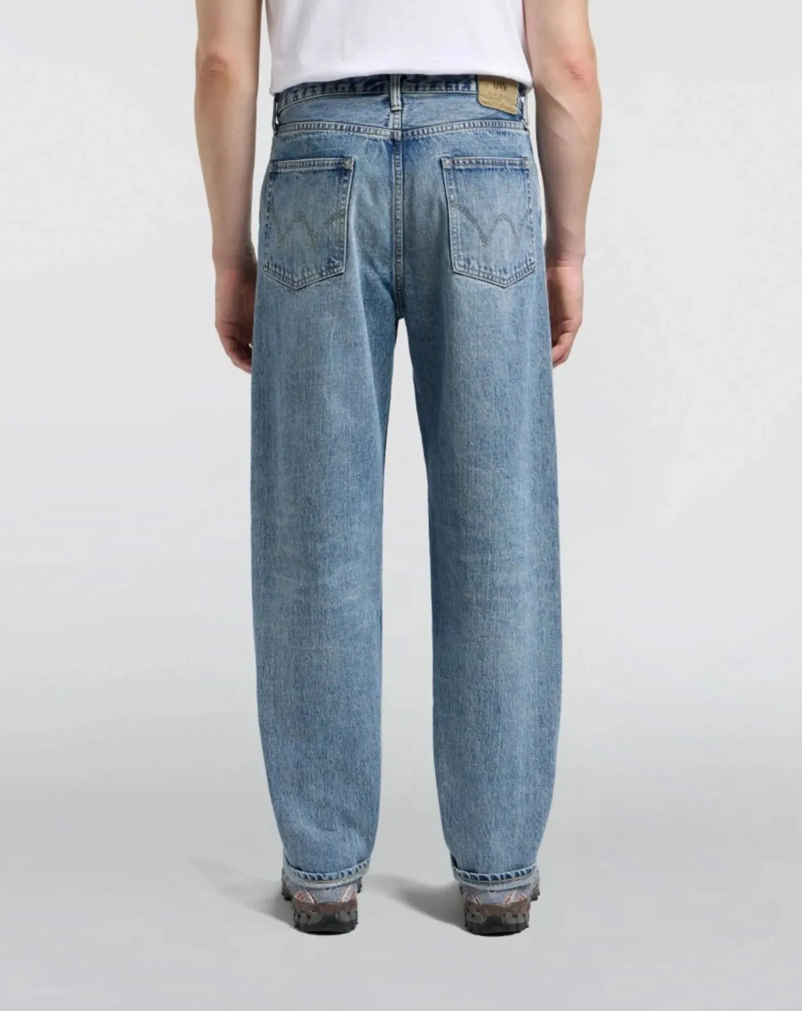 Edwin Pantalons, Jeans-Loose Fit Cotton Jeans Bleu délavé