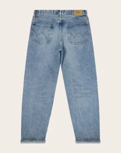 Edwin Pantalons, Jeans-Loose Fit Cotton Jeans Bleu délavé