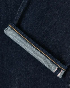 Edwin Pantalons, Jeans-Loose Fit Cotton Jeans Bleu foncé