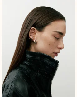 Sigal Boucles D'Oreilles-Lot de 5 Earcuff ISIS Doré/Argenté