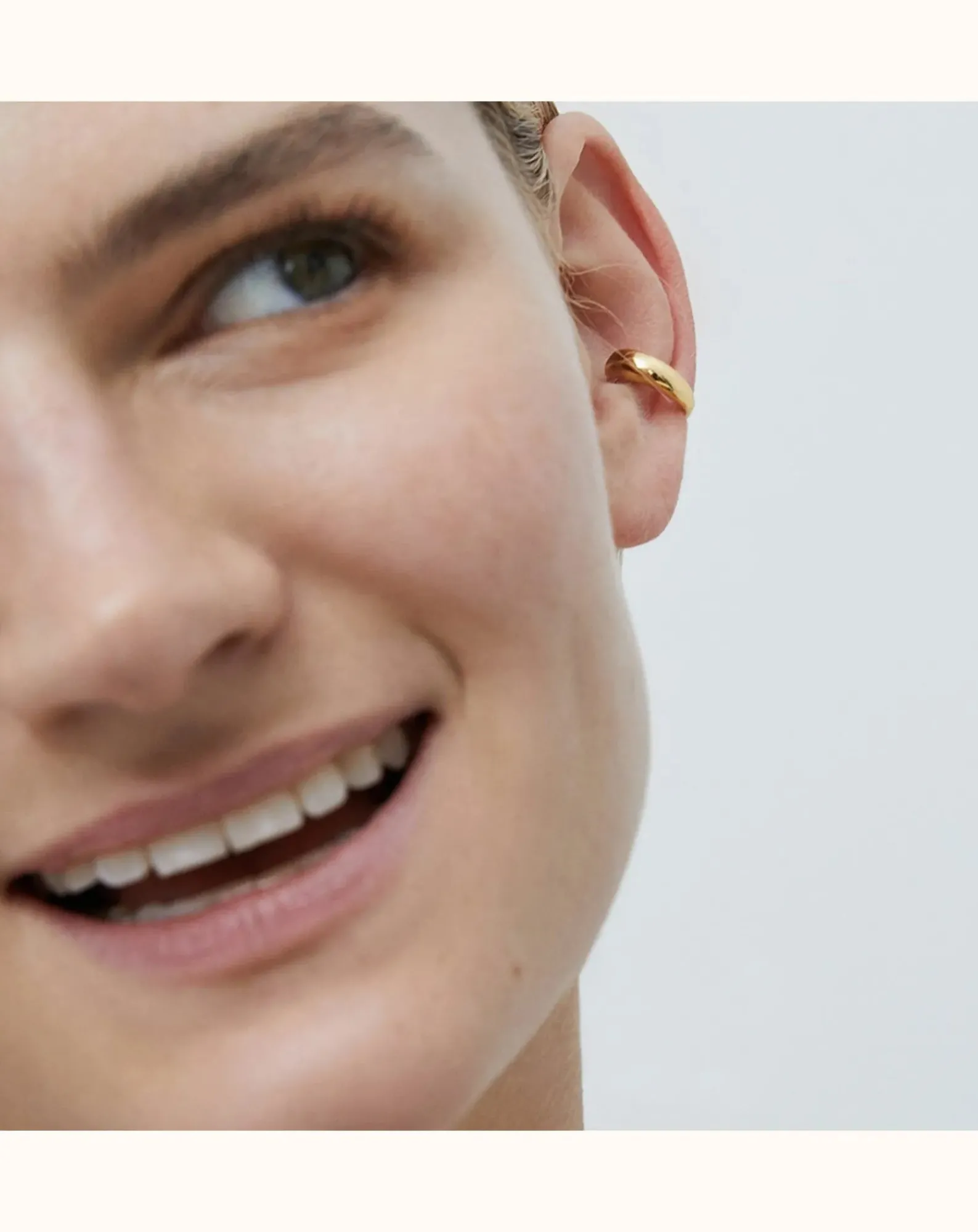 Jenny Bird Boucles D'Oreilles-Lot de 2 Small Earcuffs Sila Doré/Argenté