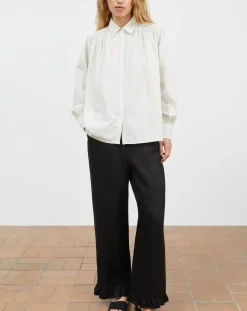 Skall Studio Blouses, Chemises-Louise organic cotton shirt Blanc optique