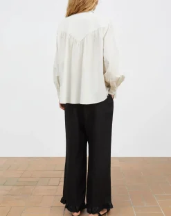 Skall Studio Blouses, Chemises-Louise organic cotton shirt Blanc optique