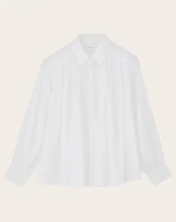 Skall Studio Blouses, Chemises-Louise organic cotton shirt Blanc optique