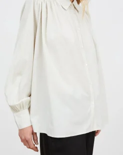 Skall Studio Blouses, Chemises-Louise organic cotton shirt Blanc optique