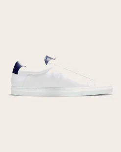 Zespà Baskets-Low Sneaker ZSP4 Apla Nappa Leather Blanc