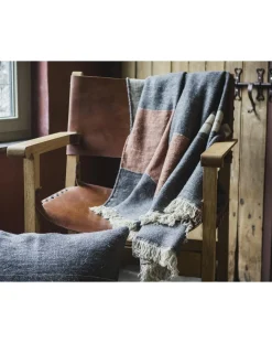 Libeco Plaids, Couvertures-Luc Throw Gris