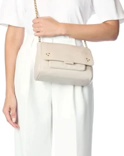 Jérôme Dreyfuss Sacs À Bandoulière-Lulu M bag Ecru