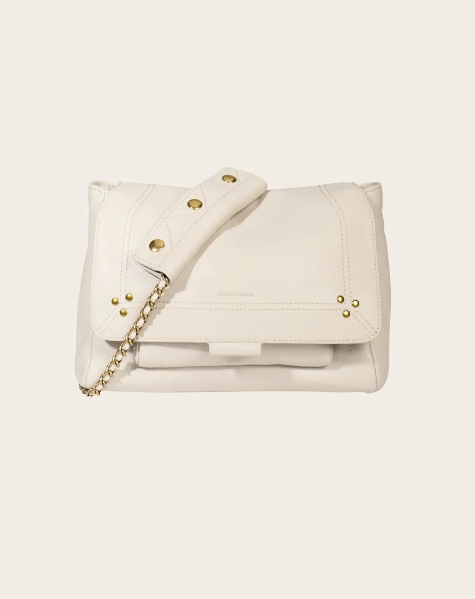 Jérôme Dreyfuss Sacs À Bandoulière-Lulu M bag Ecru