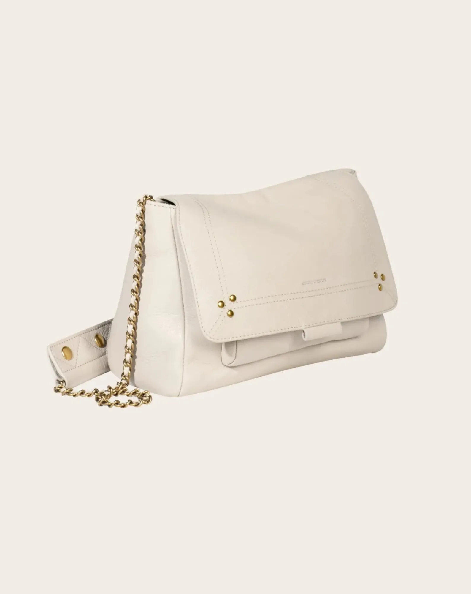 Jérôme Dreyfuss Sacs À Bandoulière-Lulu M bag Ecru