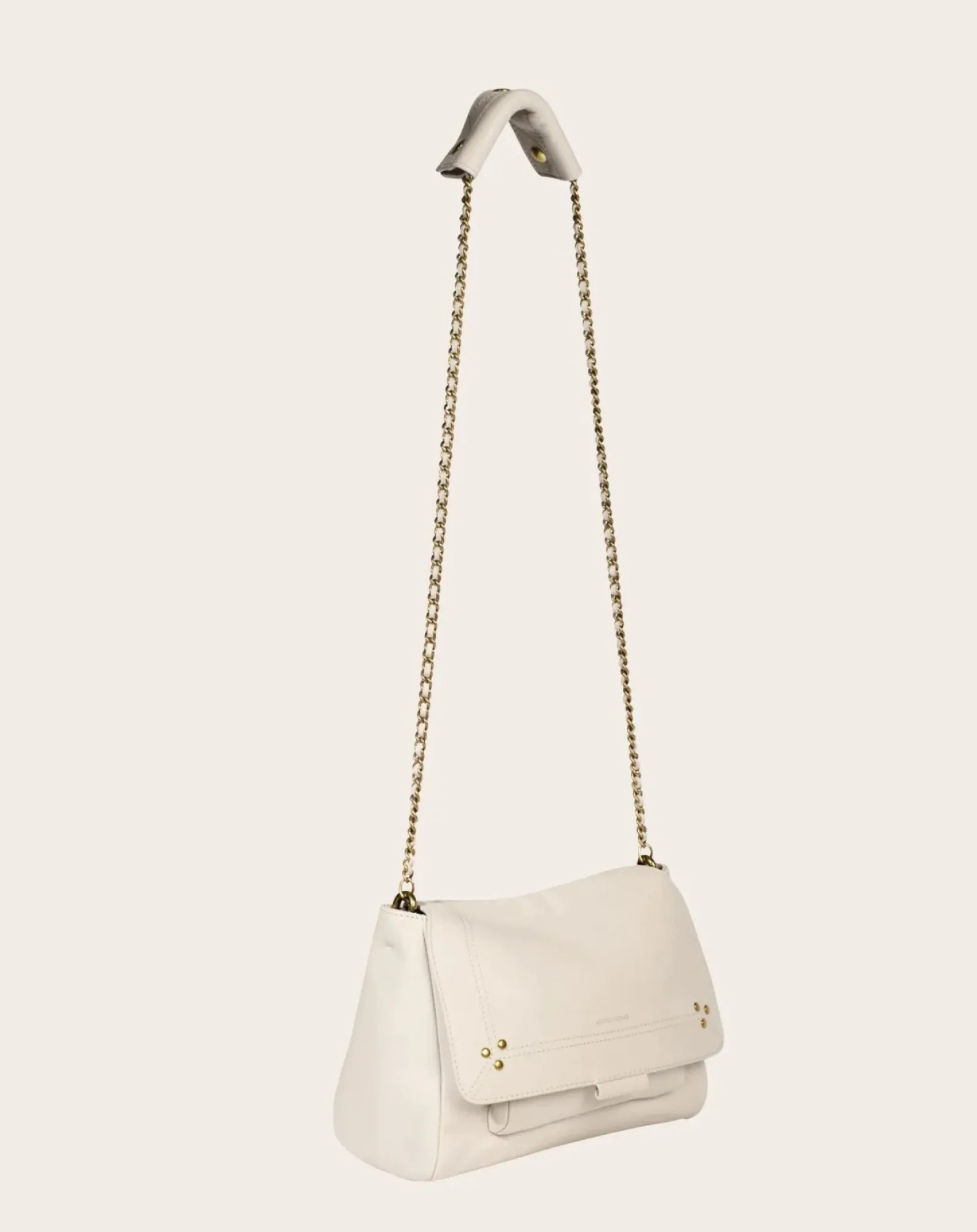 Jérôme Dreyfuss Sacs À Bandoulière-Lulu M bag Ecru