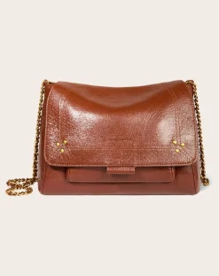 Jérôme Dreyfuss Sacs À Bandoulière-Lulu M Bag Goat Noisette