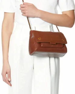 Jérôme Dreyfuss Sacs À Bandoulière-Lulu M Bag Goat Noisette